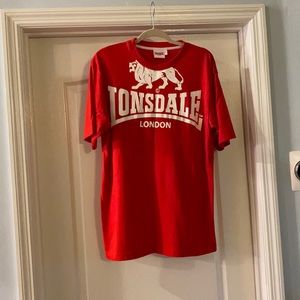 Lonsdale London Red Men’s T-Shirt Size L